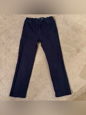 Old Navy kids size 7 skinny built-in flex size 7 Navy Straight-Leg Casual Pants